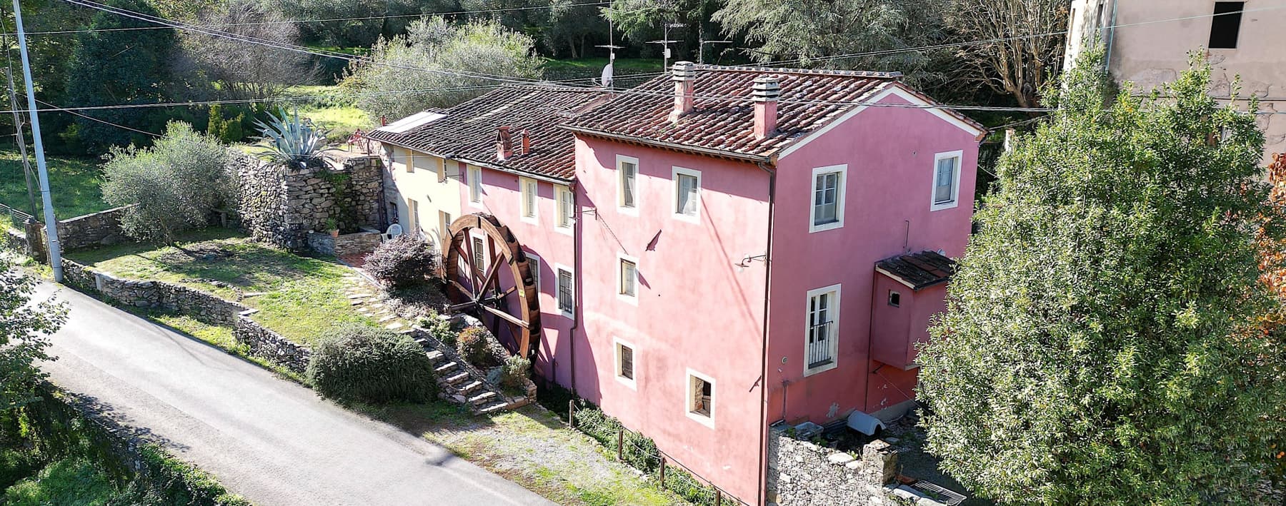 Terratetto caratteristico a Capannori, Toscana