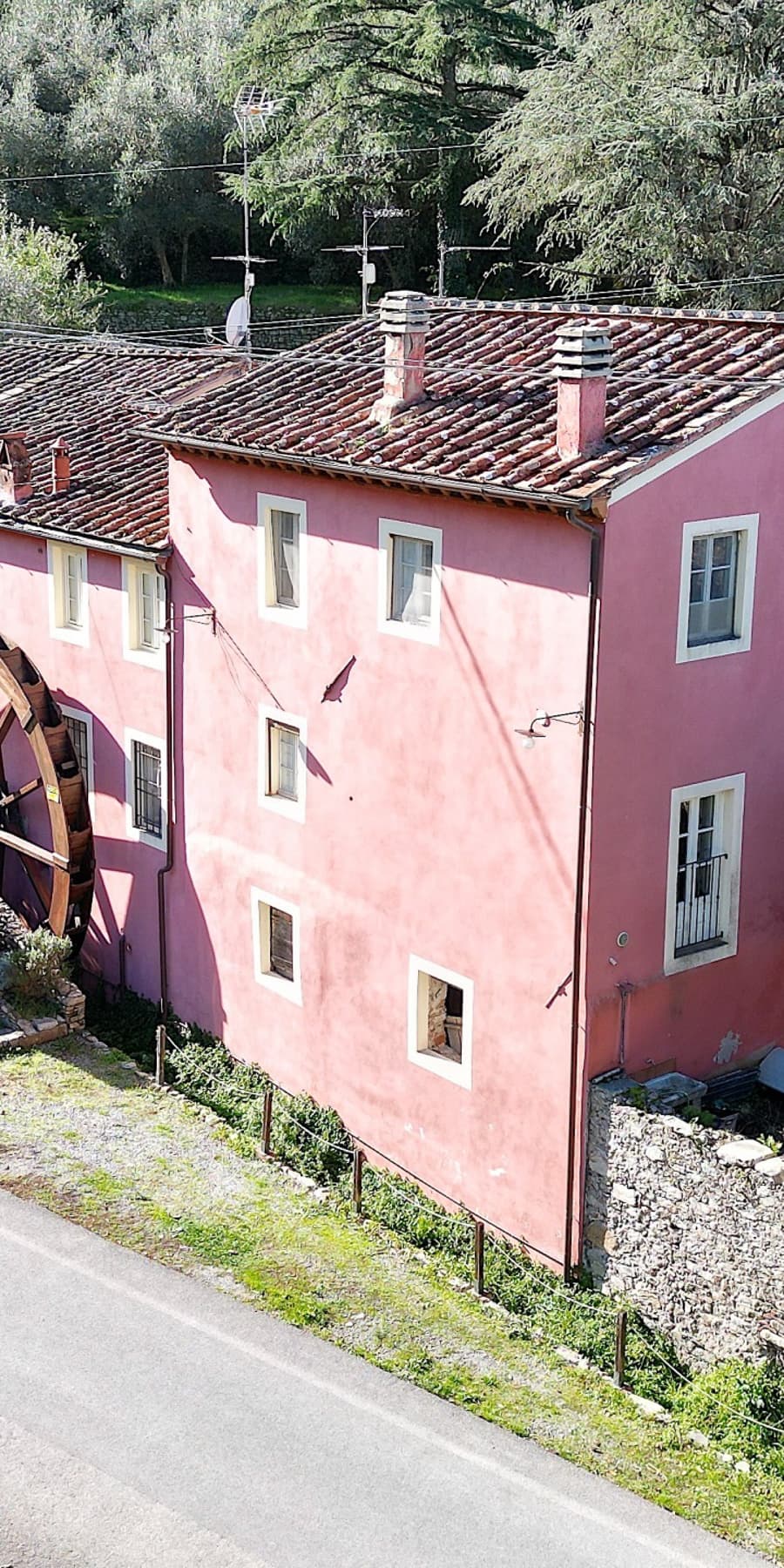 Terratetto caratteristico a Capannori, Toscana