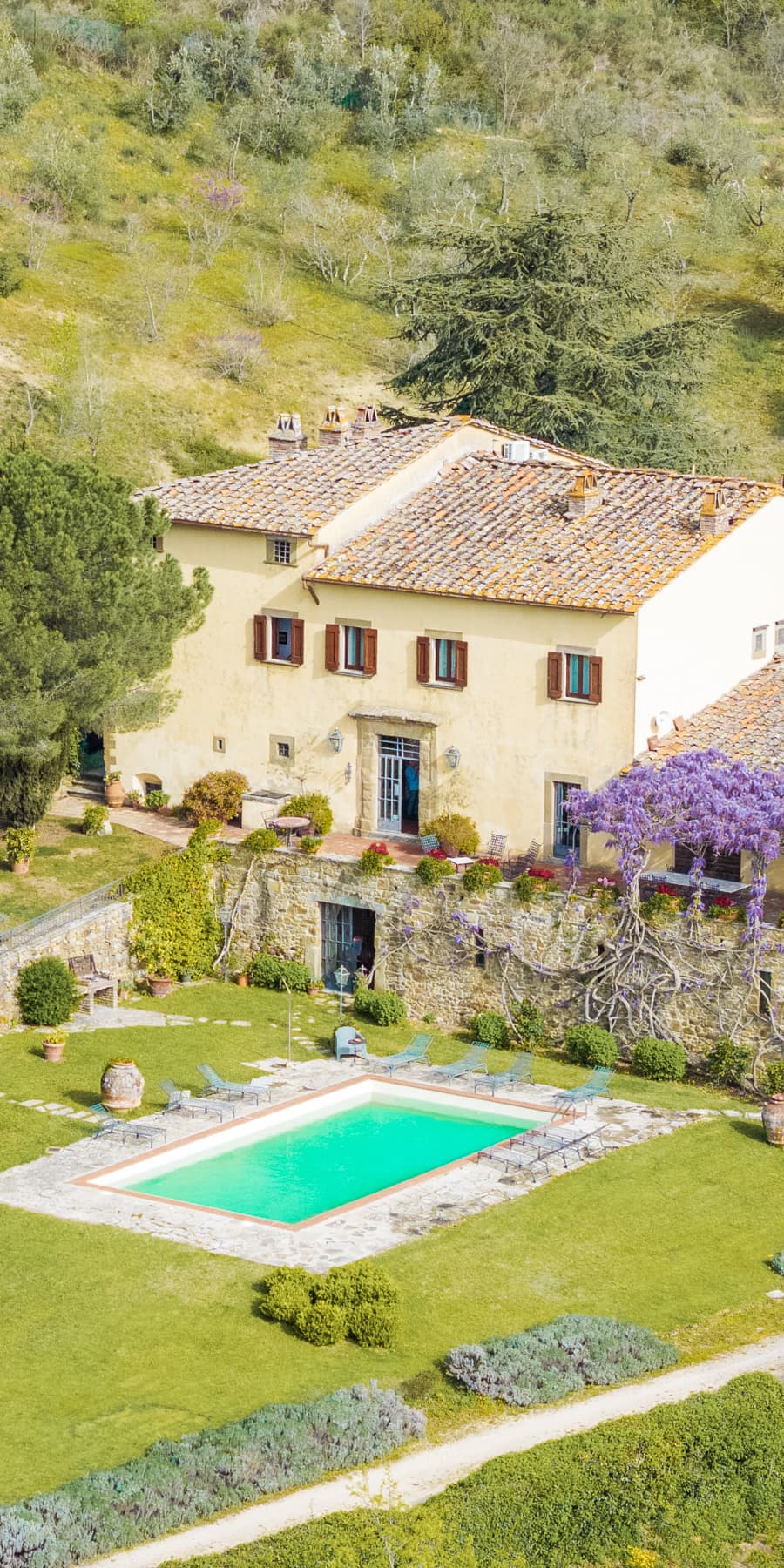 Villa a Greve in Chianti, nel cuore della Toscana