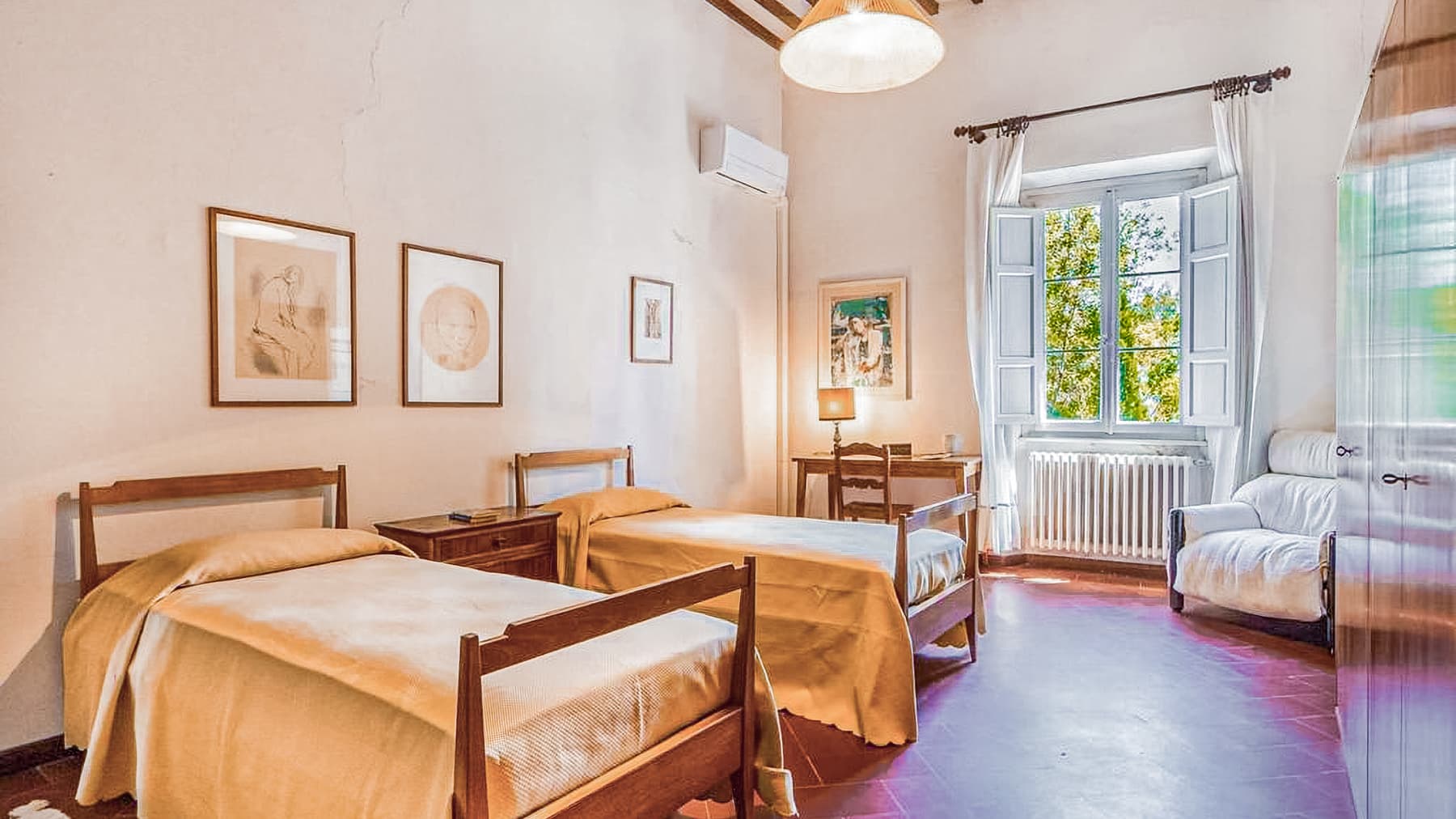 Villa storica a San Miniato, Toscana: natura e vigneti