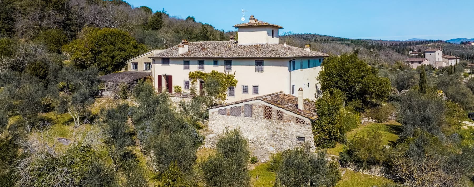 Villa a Greve in Chianti, nel cuore della Toscana