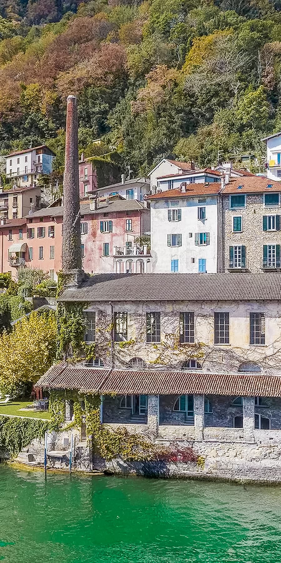Villa storica pieds dans l'eau sul Lago di Como