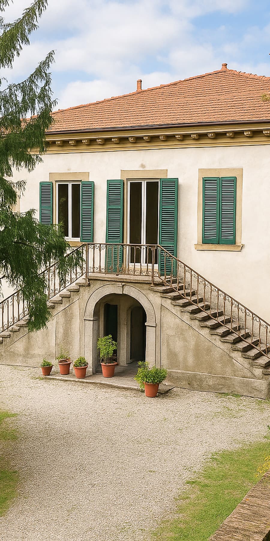 Villa esclusiva immersa nel verde di Lucca, Toscana