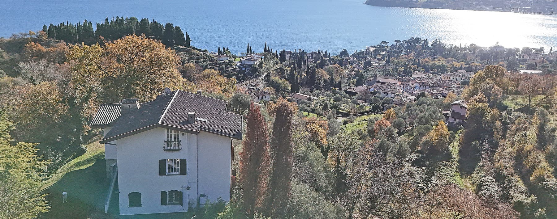 Villa panoramica a Gardone Riviera, Lago di Garda