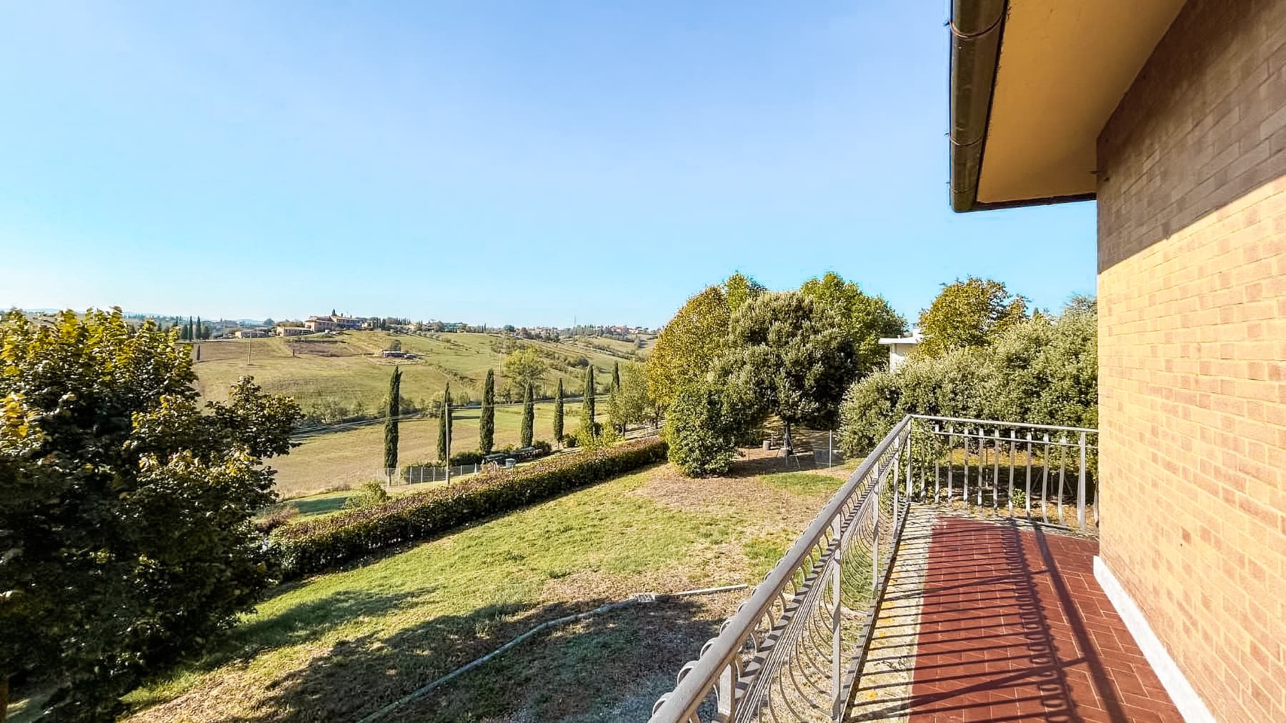Villa con vista spettacolare su Siena, Toscana