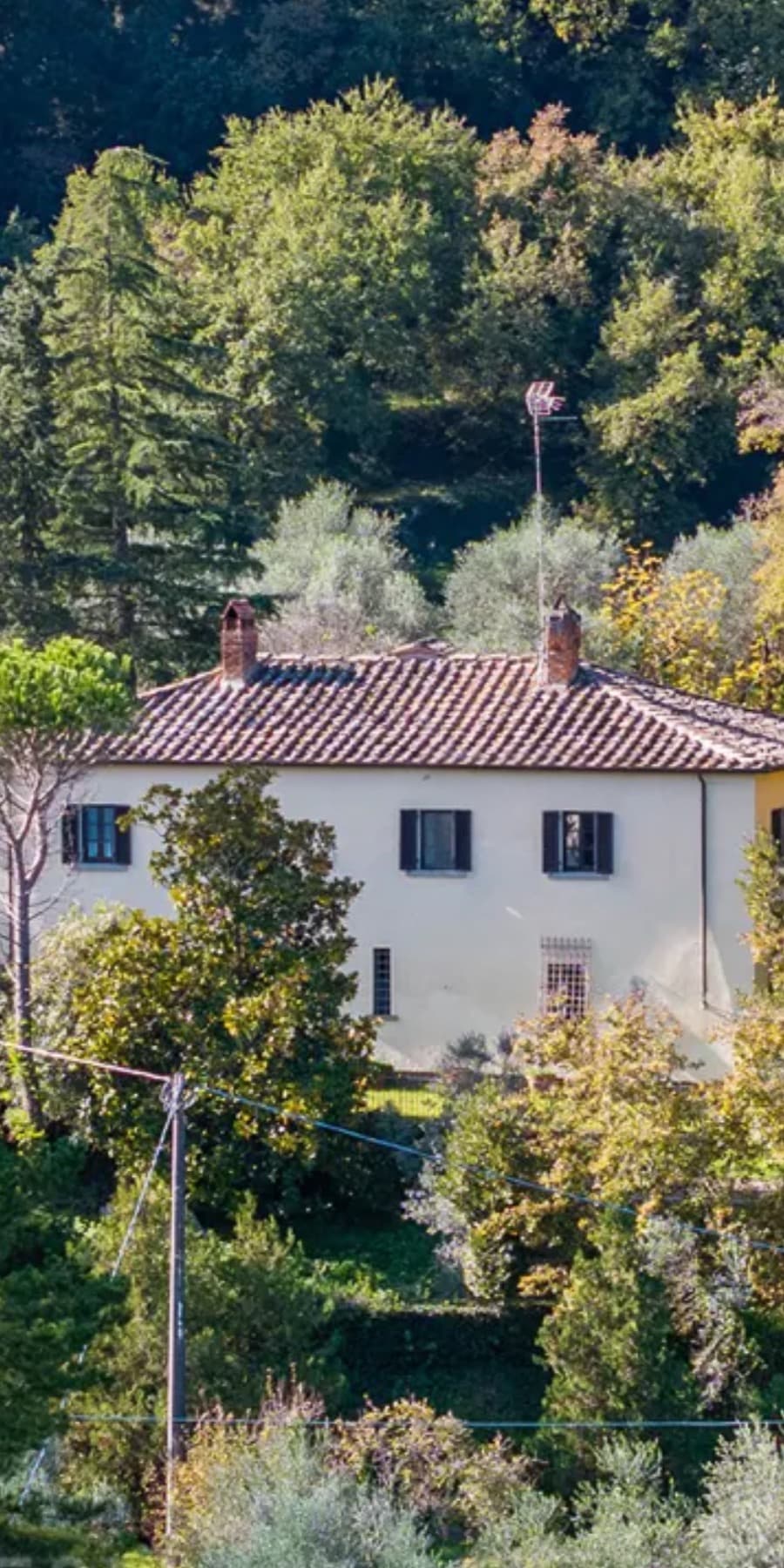 Villa storica con giardino privato in Toscana