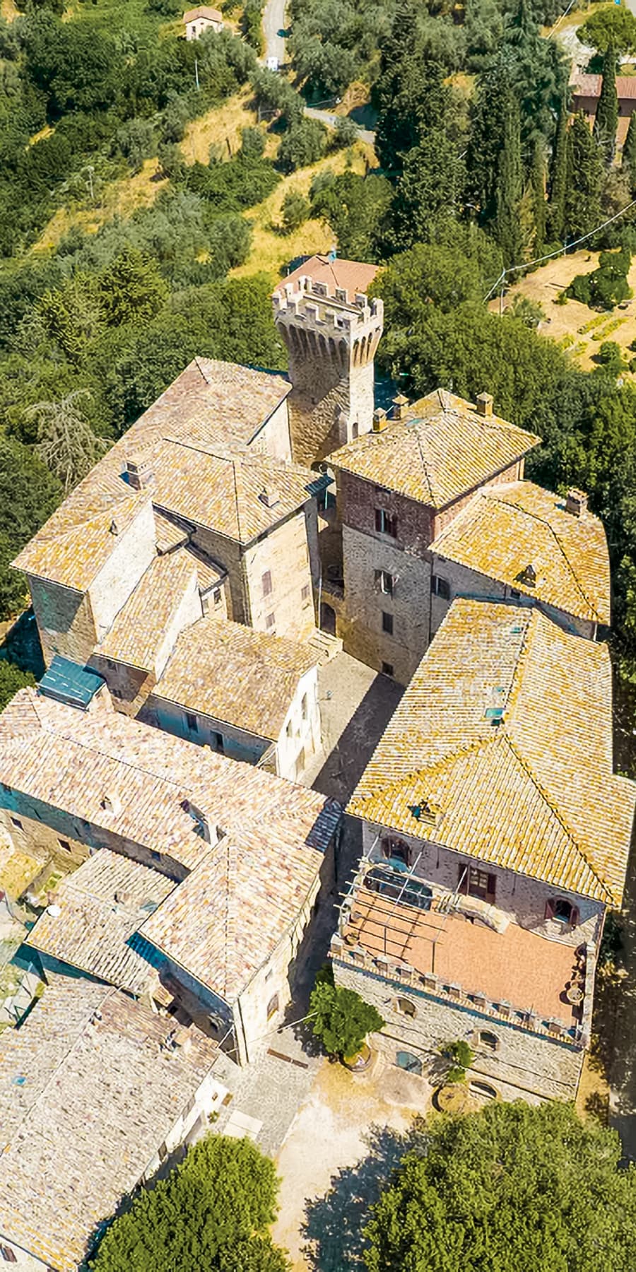 Majestic Castle in Marsciano, Umbria