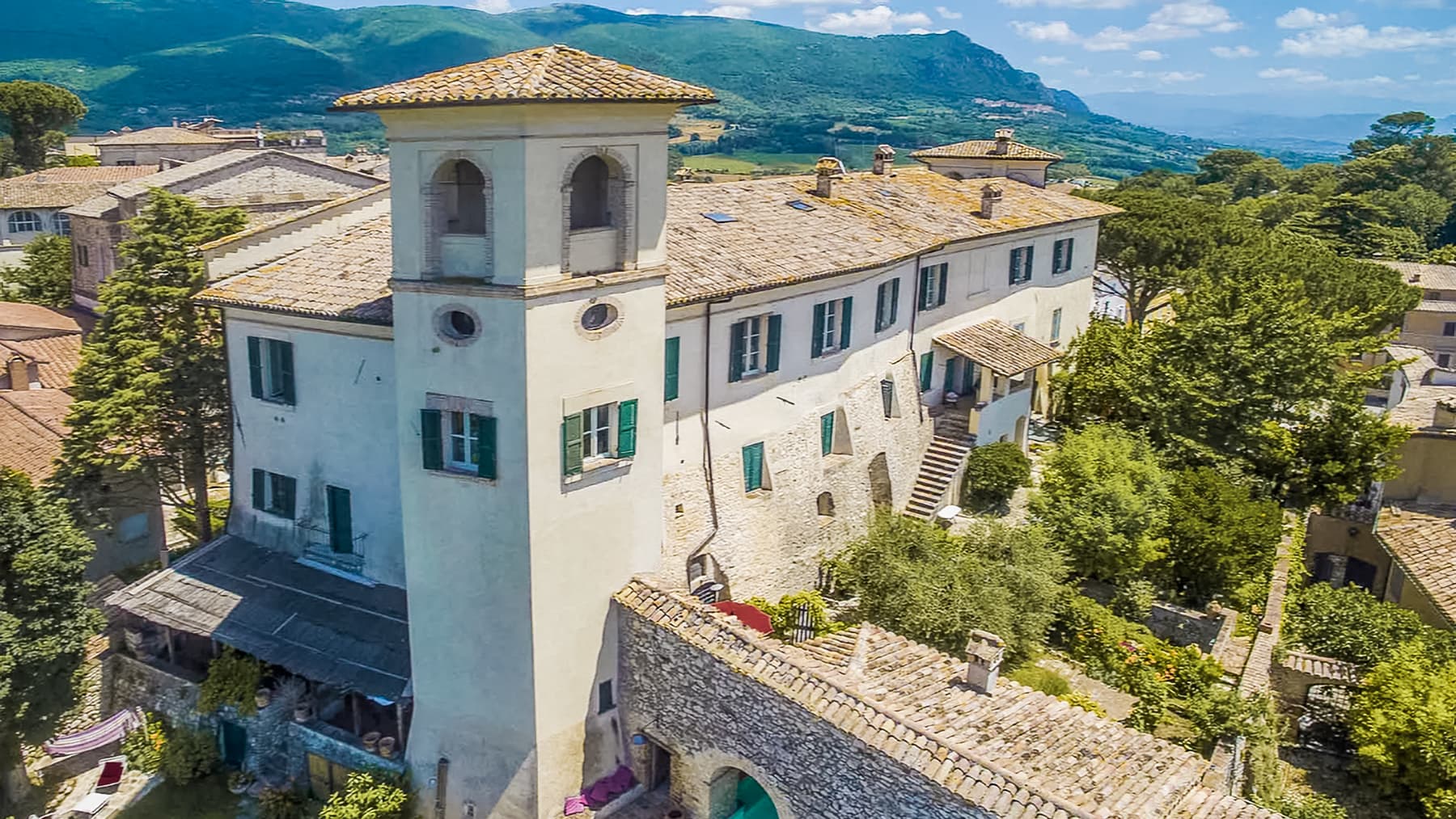 Majestic Castle in San Gemini, Umbria's Scenic Beauty