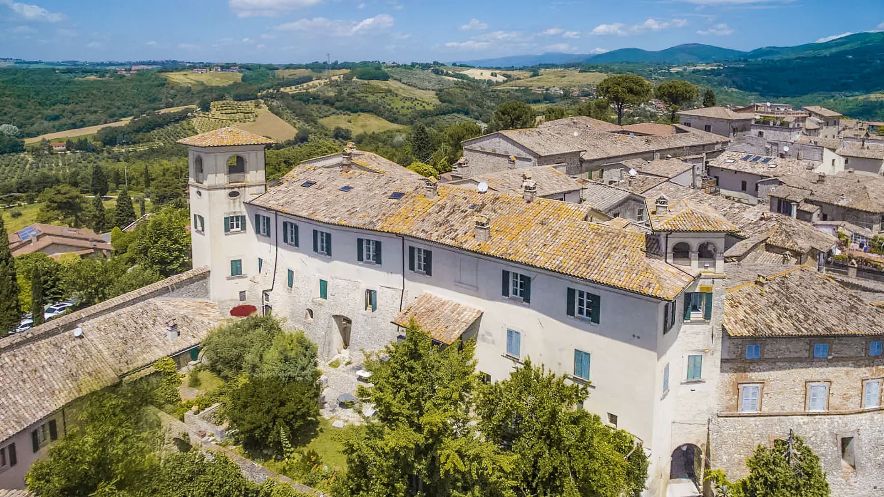 Majestic Castle in San Gemini, Umbria's Scenic Beauty