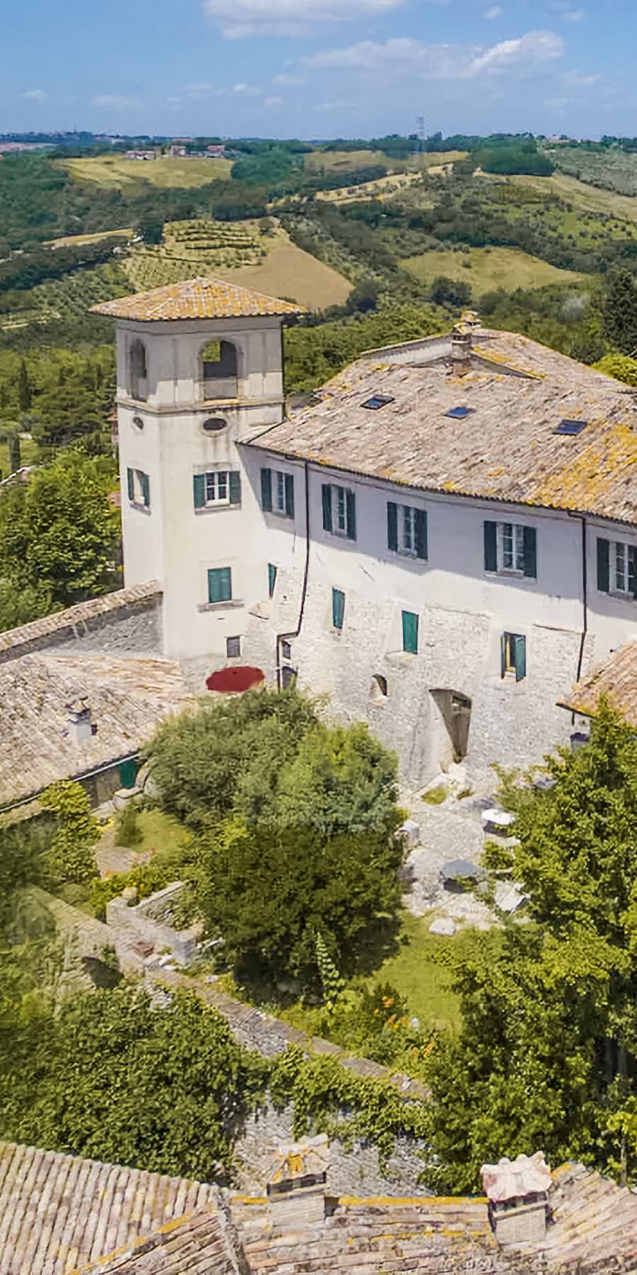Majestic Castle in San Gemini, Umbria's Scenic Beauty