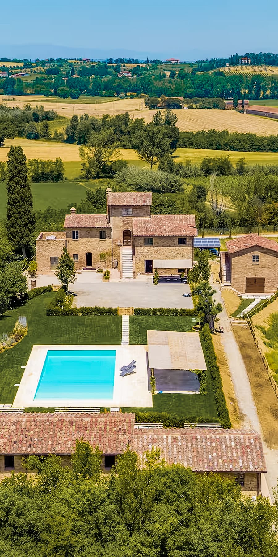 Casale ristrutturato con piscina a Montepulciano, Toscana