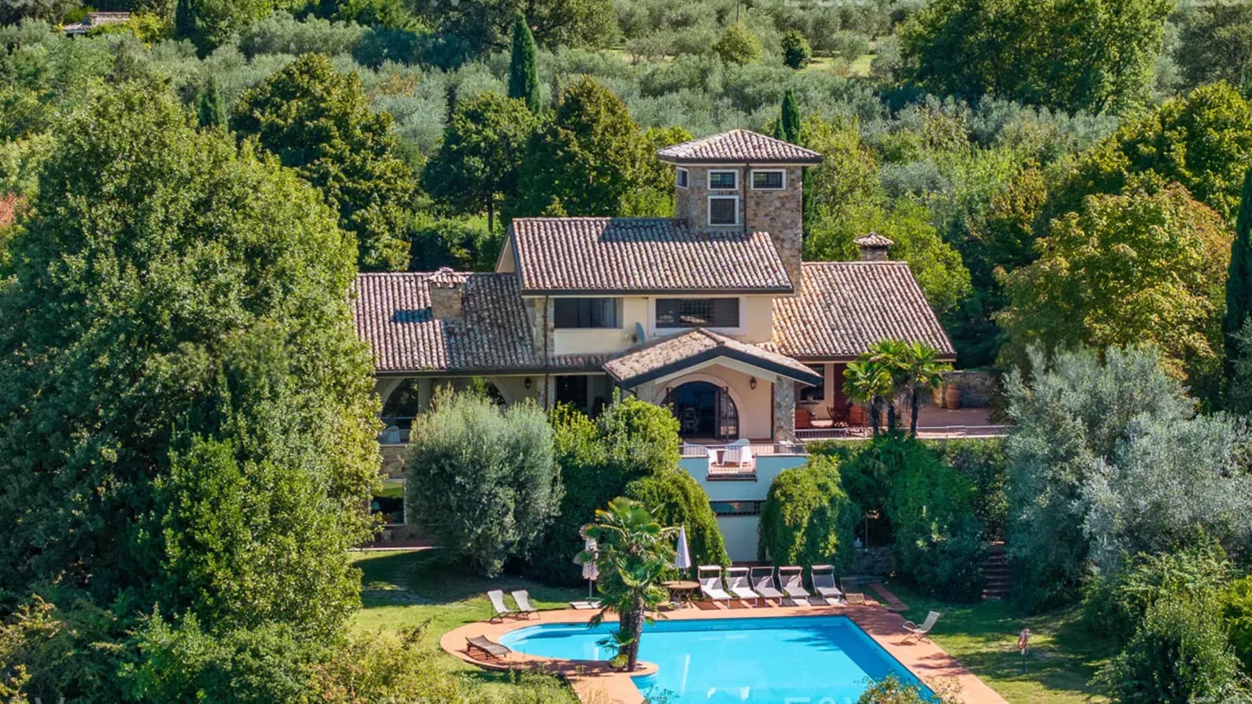 Villa esclusiva con parco in Umbria, vicino Ficulle
