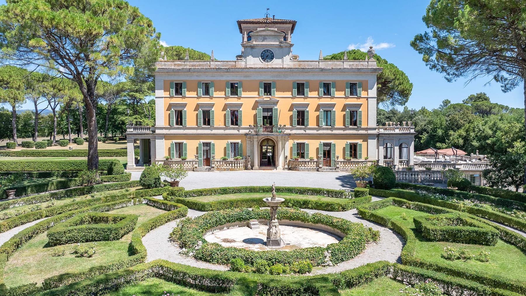 Villa storica con parco a Perugia, Umbria
