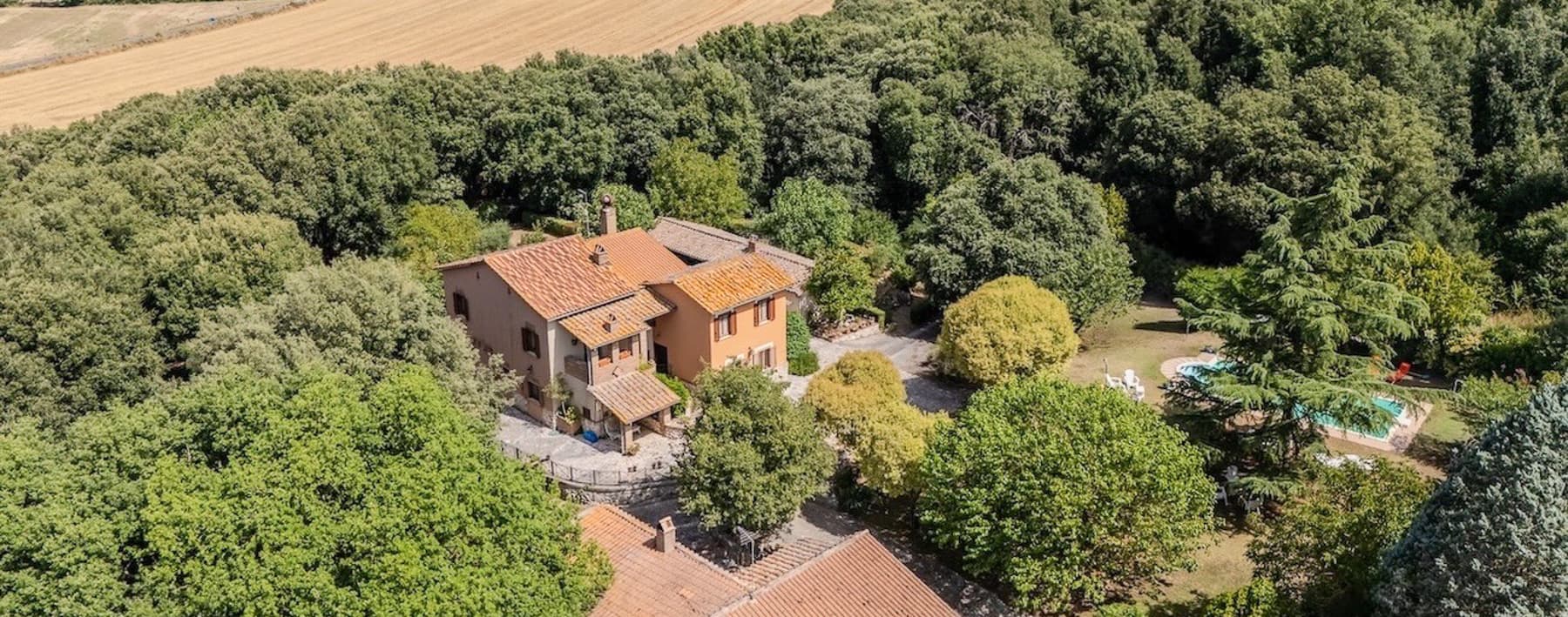 Casale autentico con piscina ad Amelia, Umbria