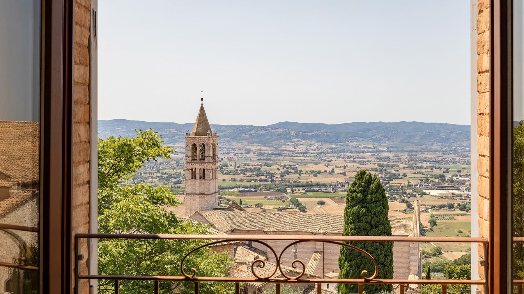 Appartamento affrescato nel cuore di Assisi, Umbria