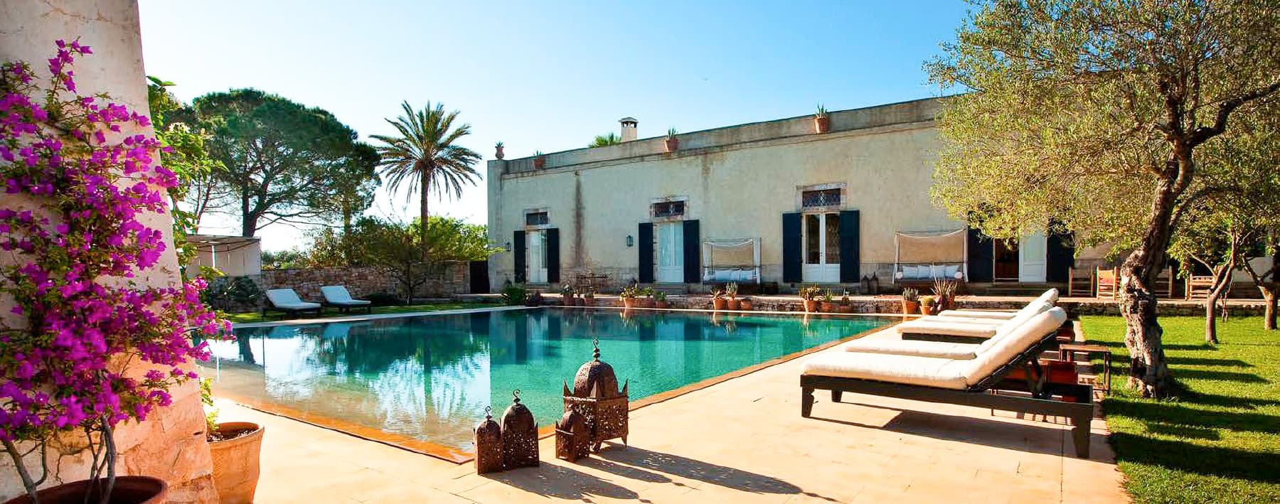 Masseria storica nella campagna salentina di Ruffano