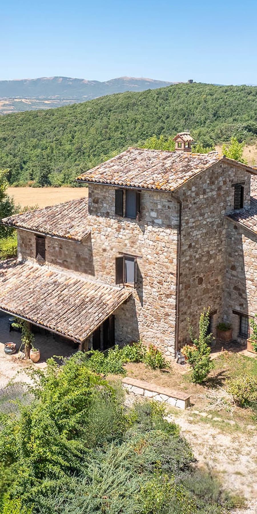 Villa con vista mozzafiato su Todi e colline umbre