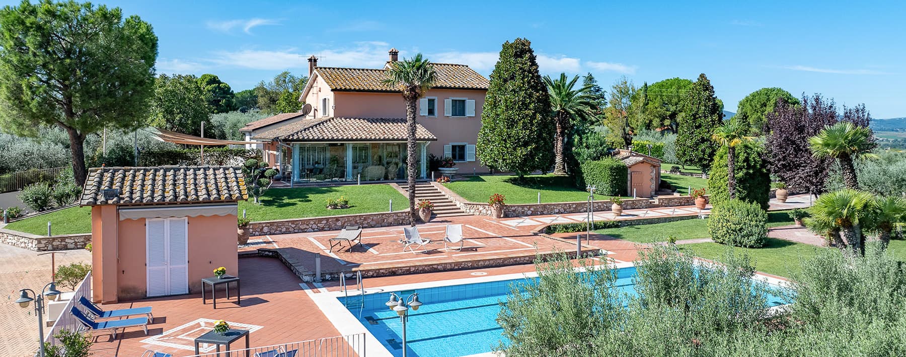 Villa esclusiva tra le colline umbre di Terni