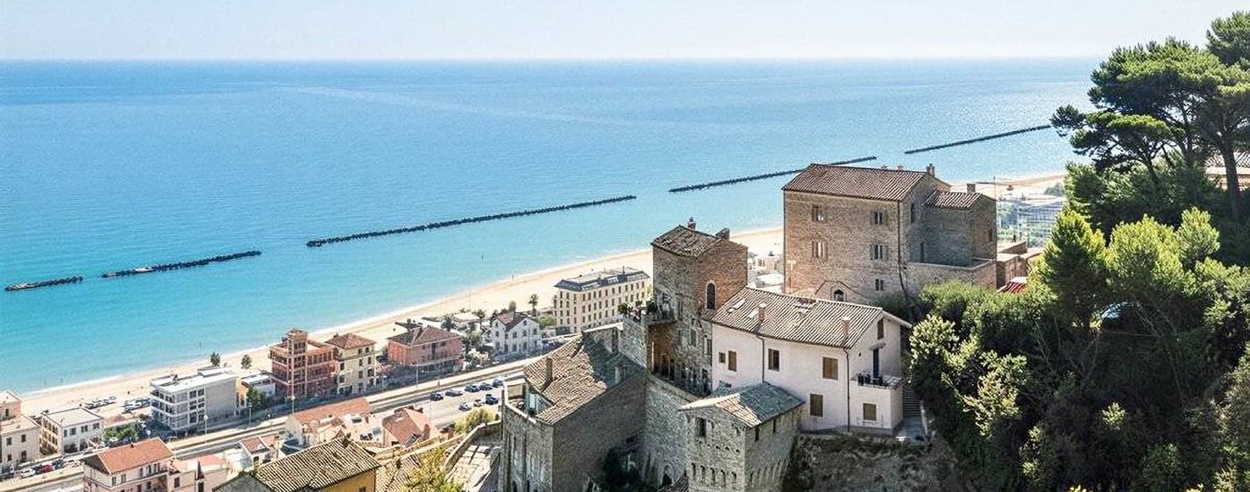 Villa panoramica a Grottammare con vista mare