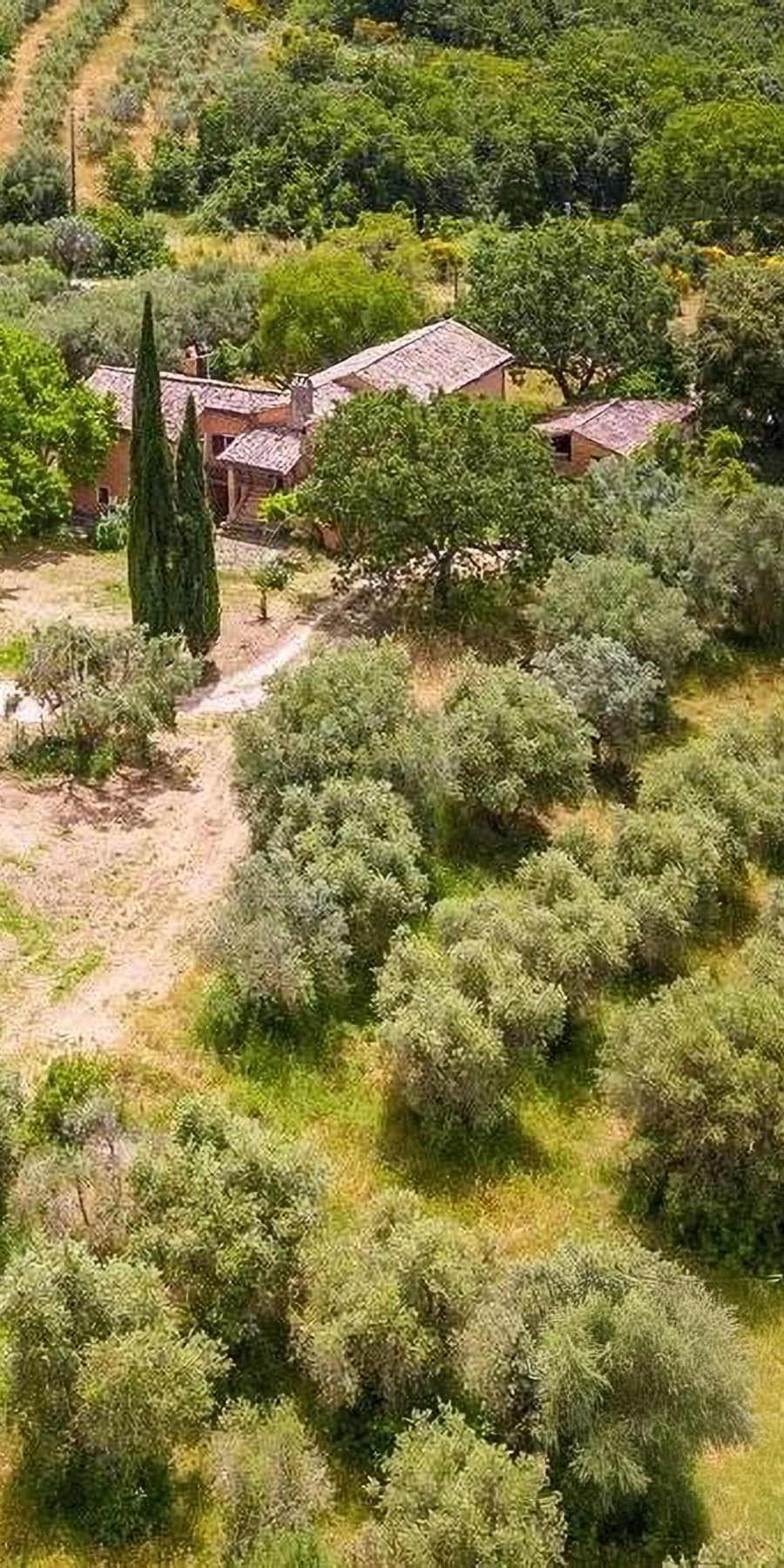 Casale panoramico con piscina a Marsciano, Umbria