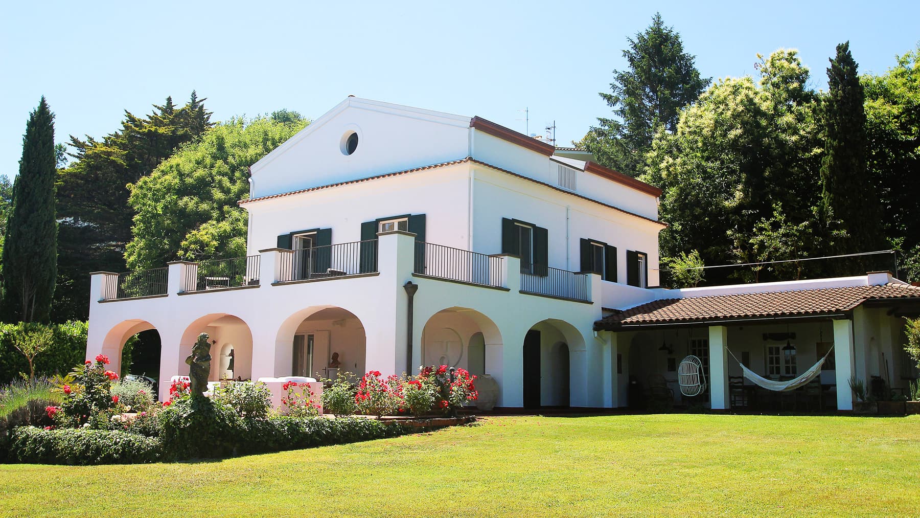 Villa storica con giardino panoramico a Sorrento