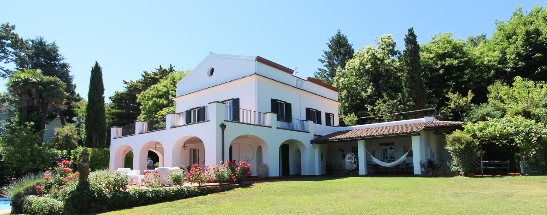 Villa storica con giardino panoramico a Sorrento