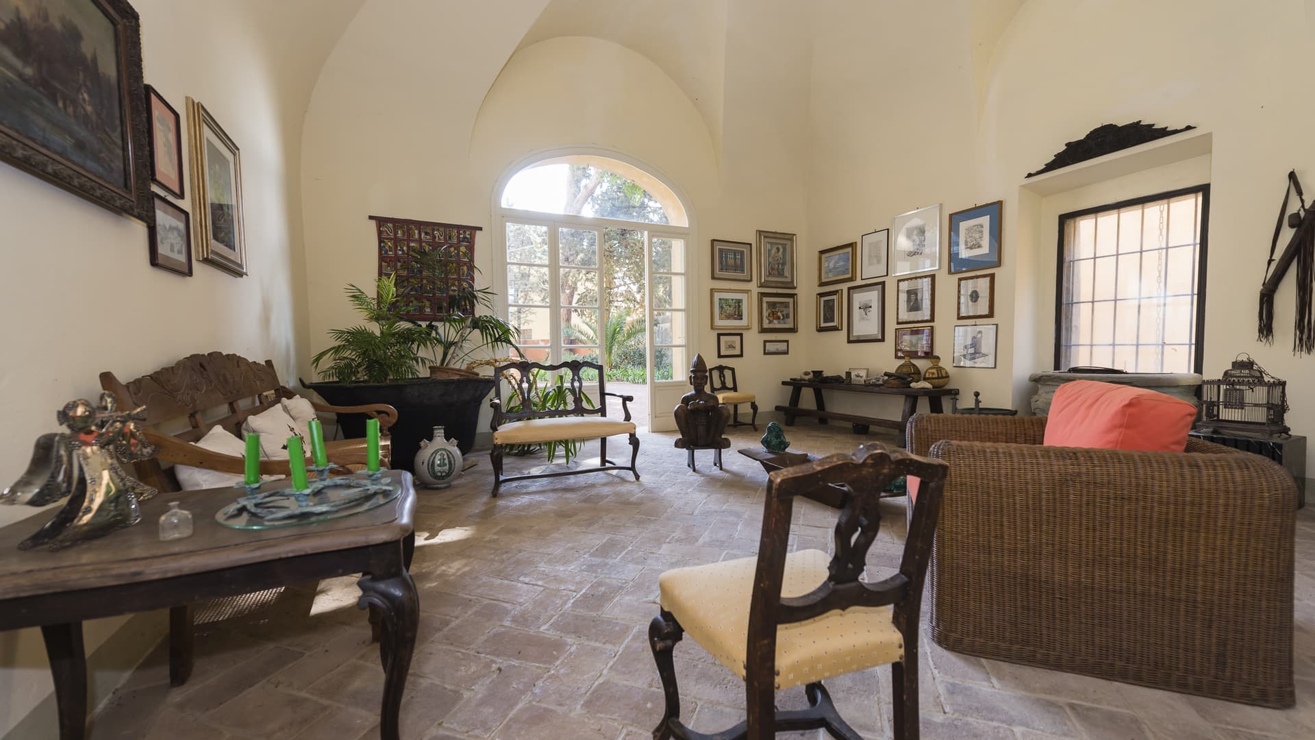 Villa signorile affrescata a San Giuliano Terme, Toscana