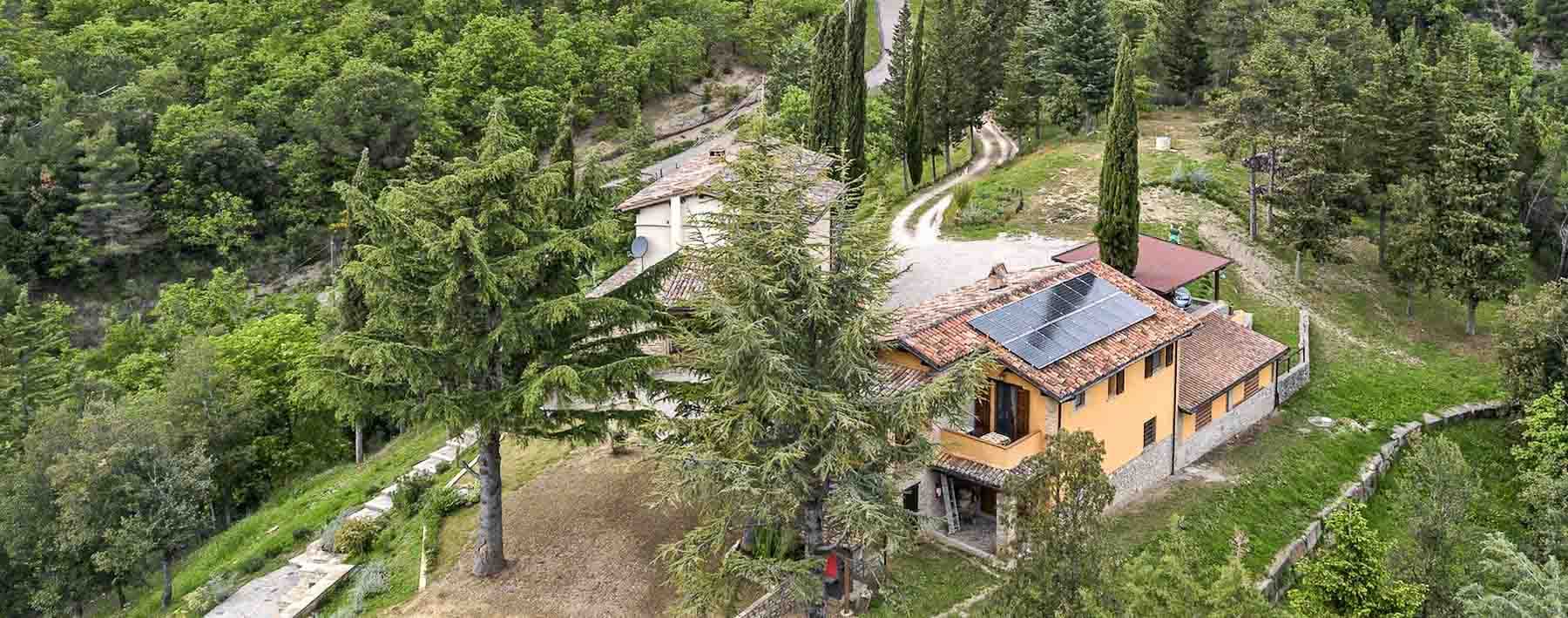 Casale panoramico in Umbria, Monte Santa Maria Tiberina