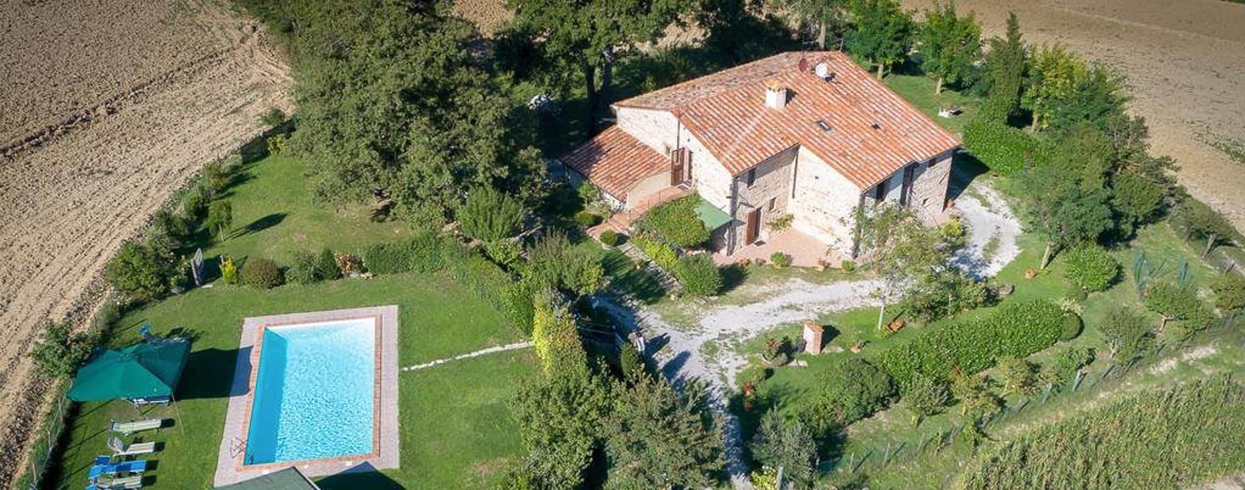 Azienda Agricola a Radicofani, panoramica Val d'Orcia
