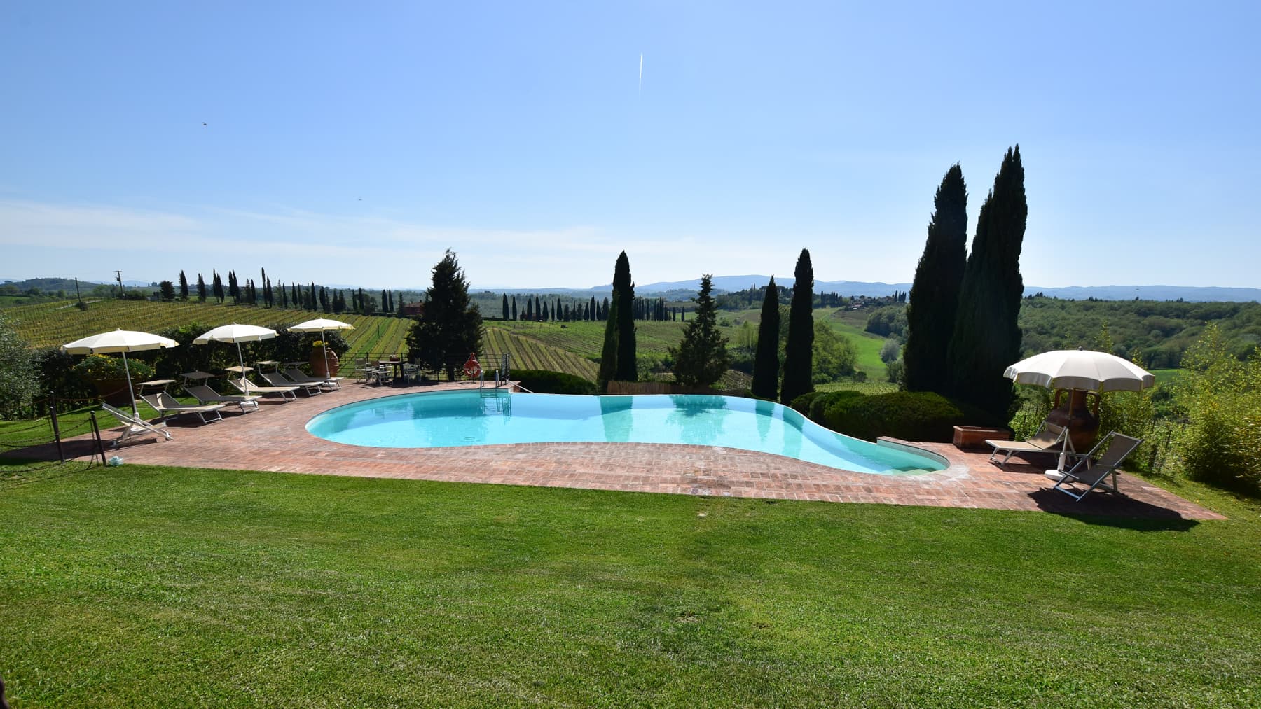 Azienda Agricola con Vista Panoramica a Firenze