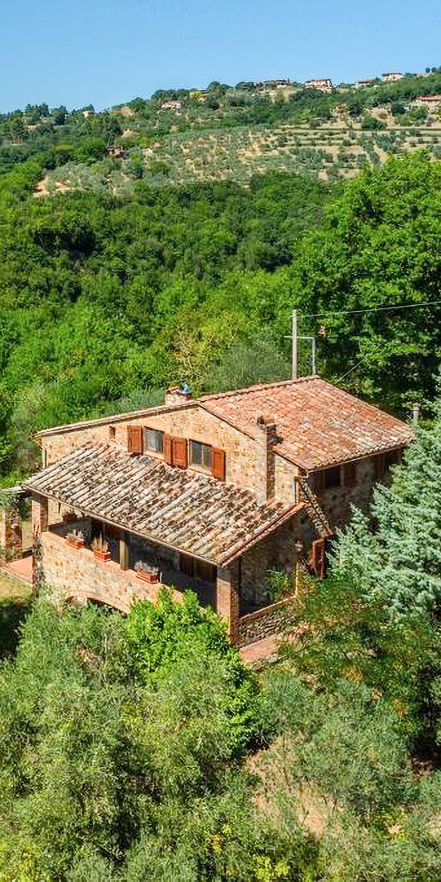 Casale panoramico a Città della Pieve, Umbria, 300mq