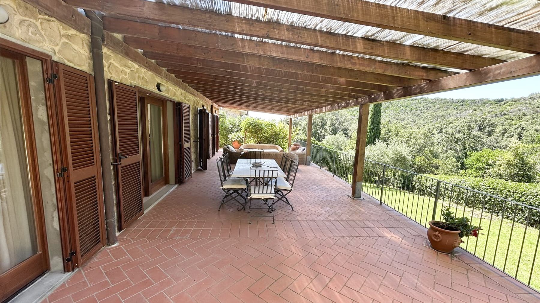 Villa a Punta Ala, Toscana con giardino e vista golf