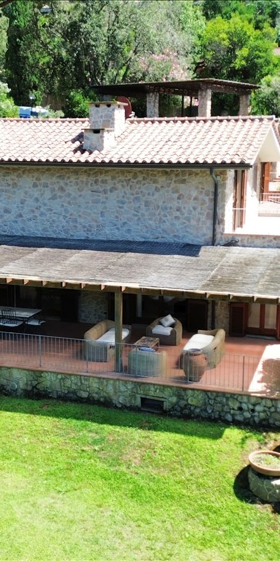 Villa a Punta Ala, Toscana con giardino e vista golf