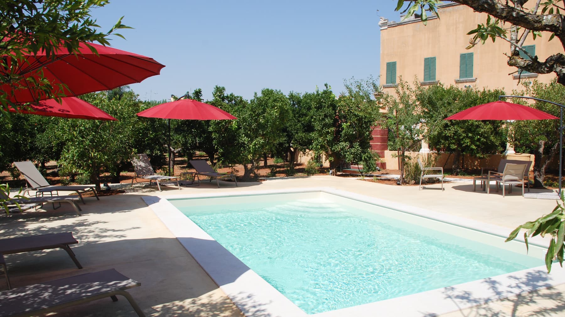 Villa storica con giardino ad Alezio, Puglia
