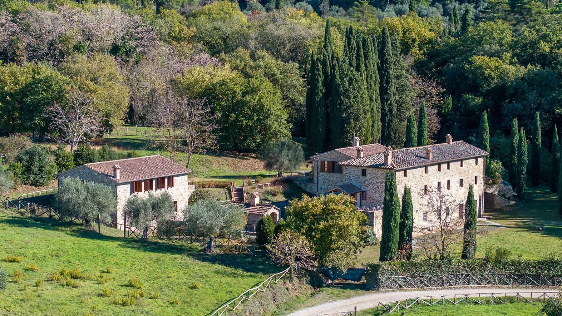 Tenuta-Complesso panoramico a Passignano sul Trasimeno