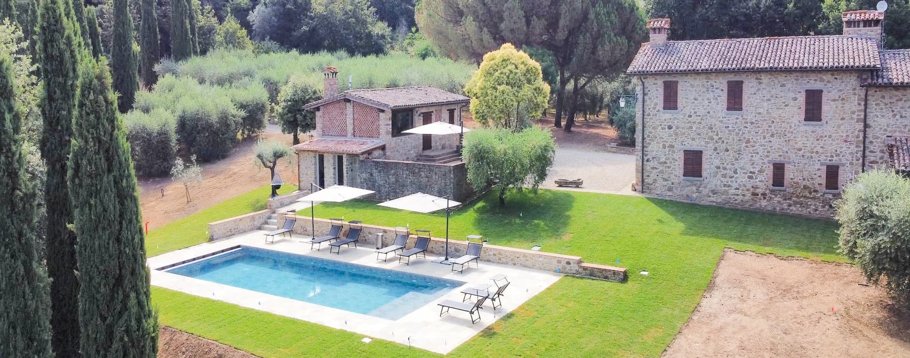 Casale umbro con piscina a Città di Castello