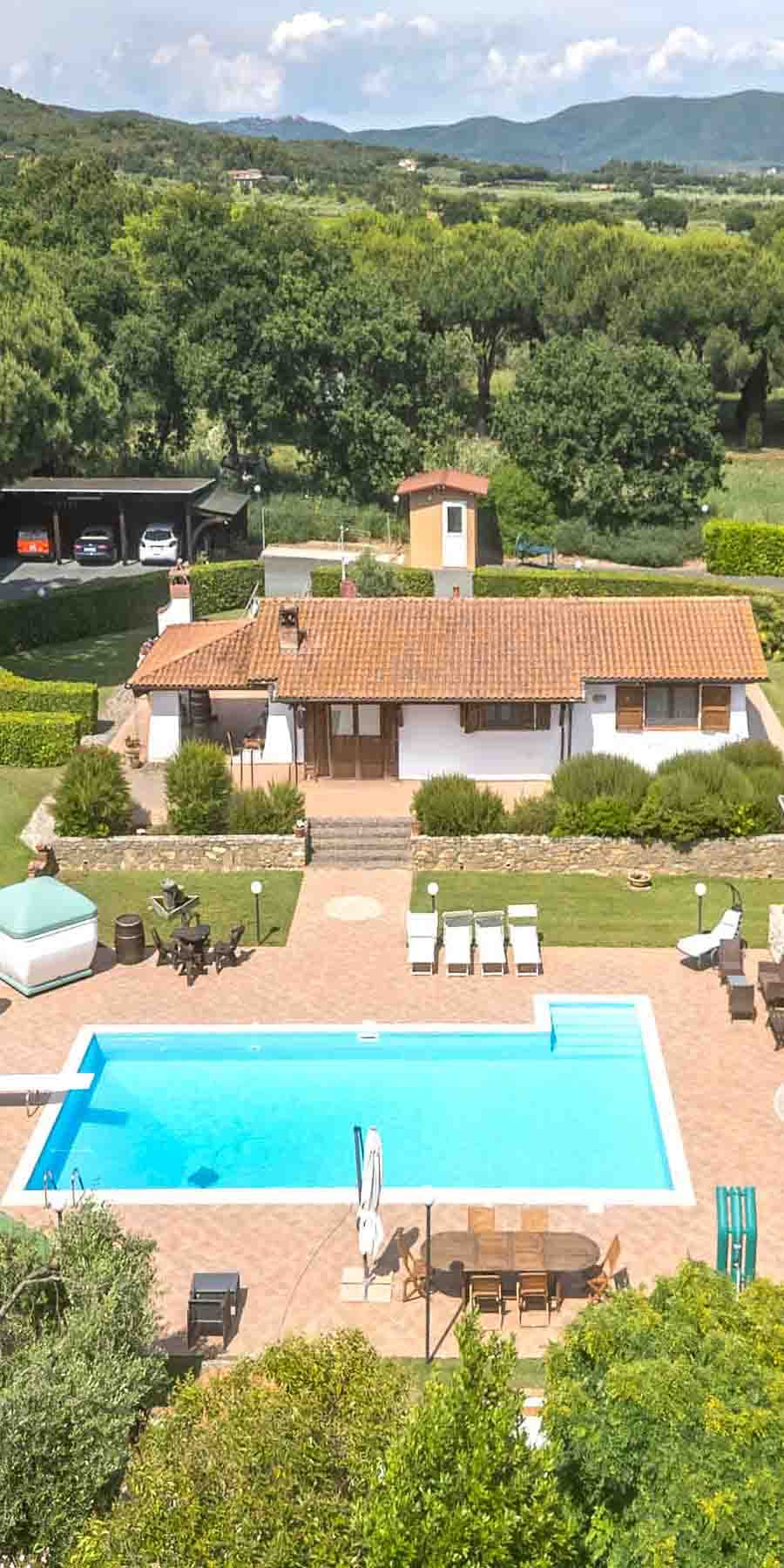 Villa con Piscina in Toscana, Castiglione della Pescaia