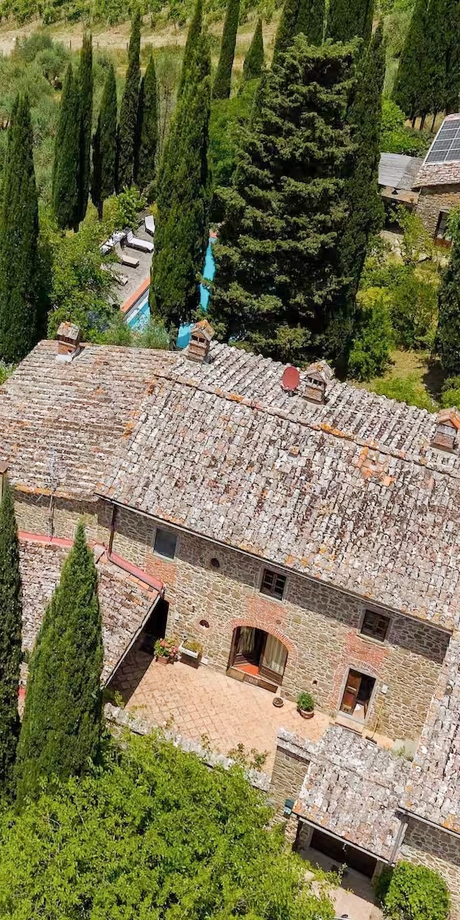 Casale storico con piscina nel cuore del Chianti