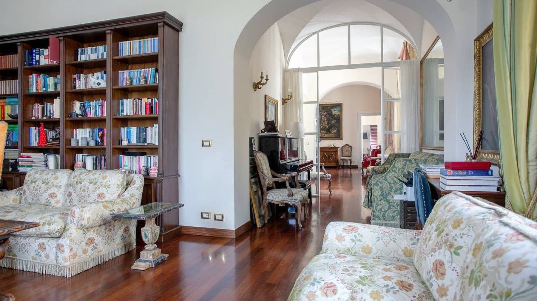 Spacious Rome Apartment with Fireplace in Lazio