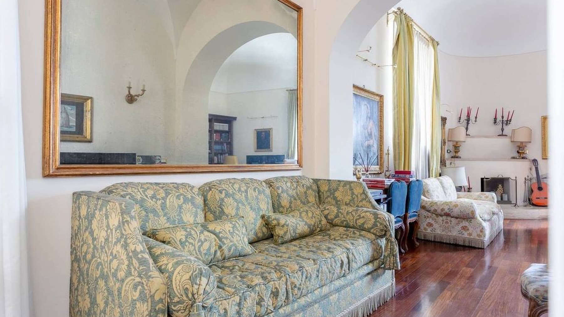 Spacious Rome Apartment with Fireplace in Lazio