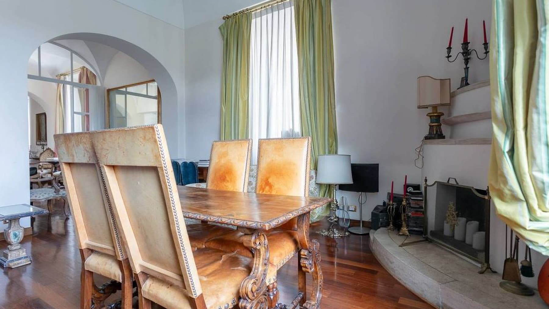 Spacious Rome Apartment with Fireplace in Lazio