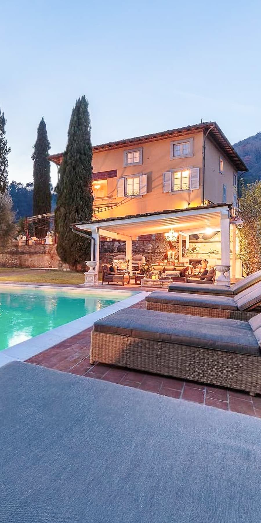 Villa storica con piscina sulle colline di Lucca