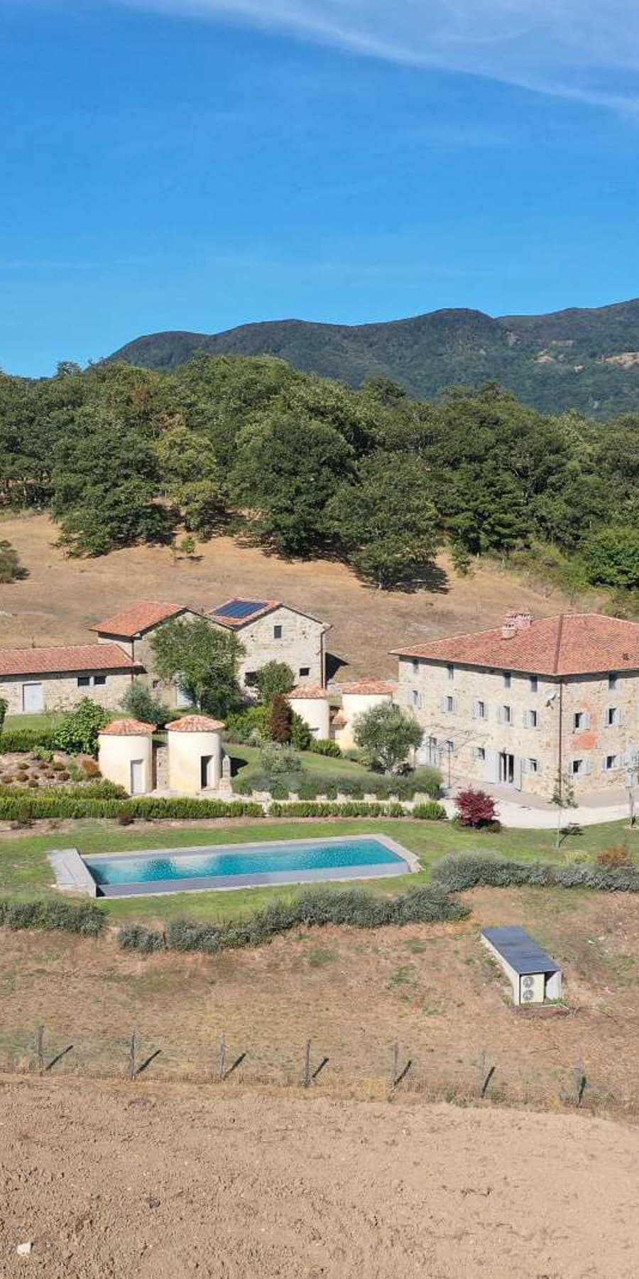 Villa con Vista Lago Montedoglio, Arezzo, Toscana