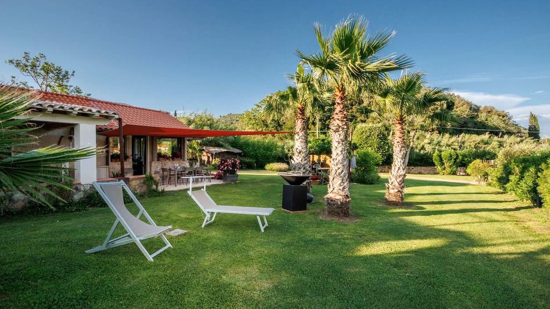 Villa su unico piano con piscina a Bagnaia, Toscana