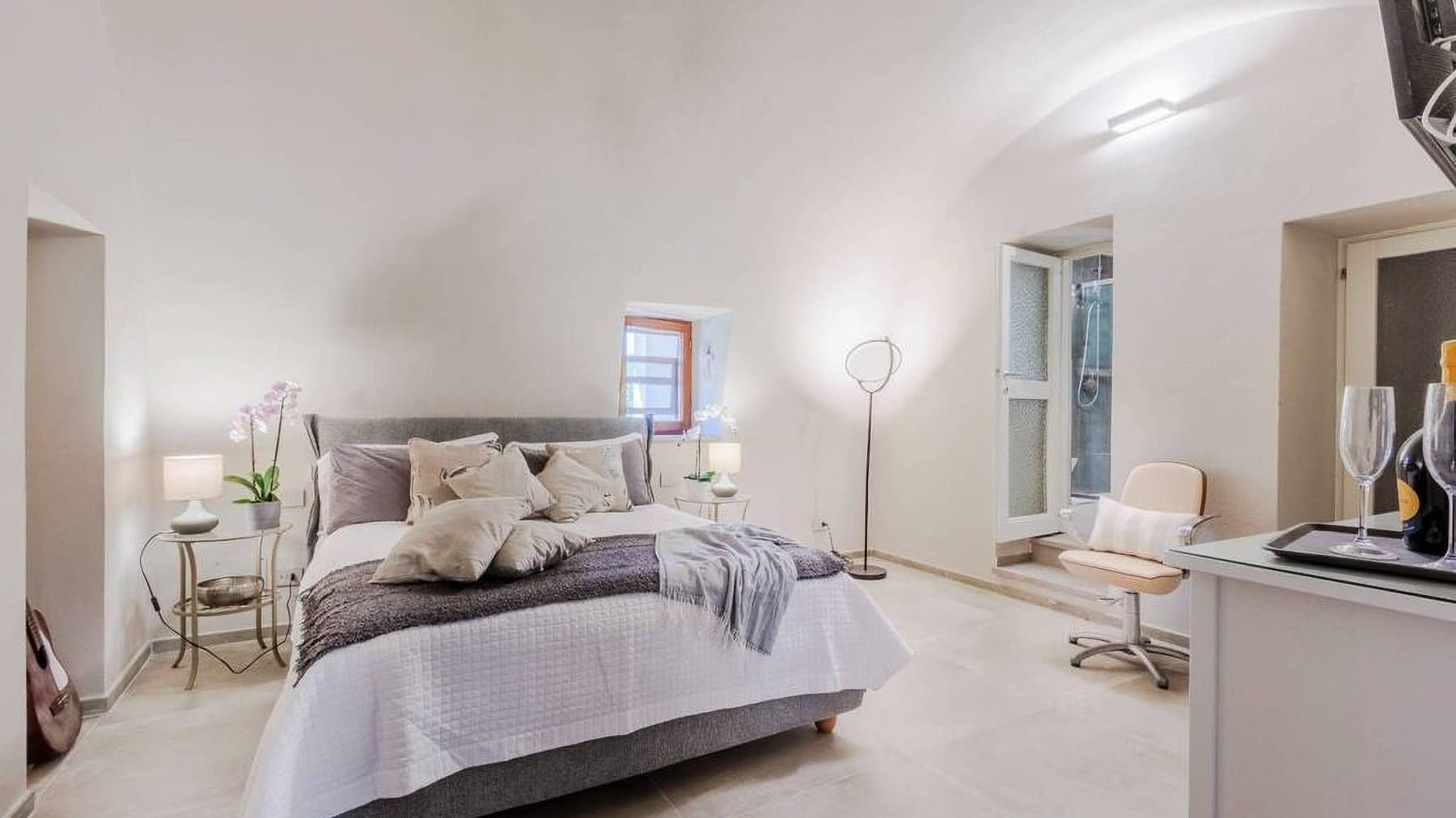 Villa su unico piano con piscina a Bagnaia, Toscana