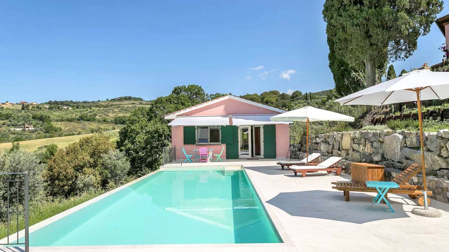 Villa con piscina e giardino a Riparbella, Toscana