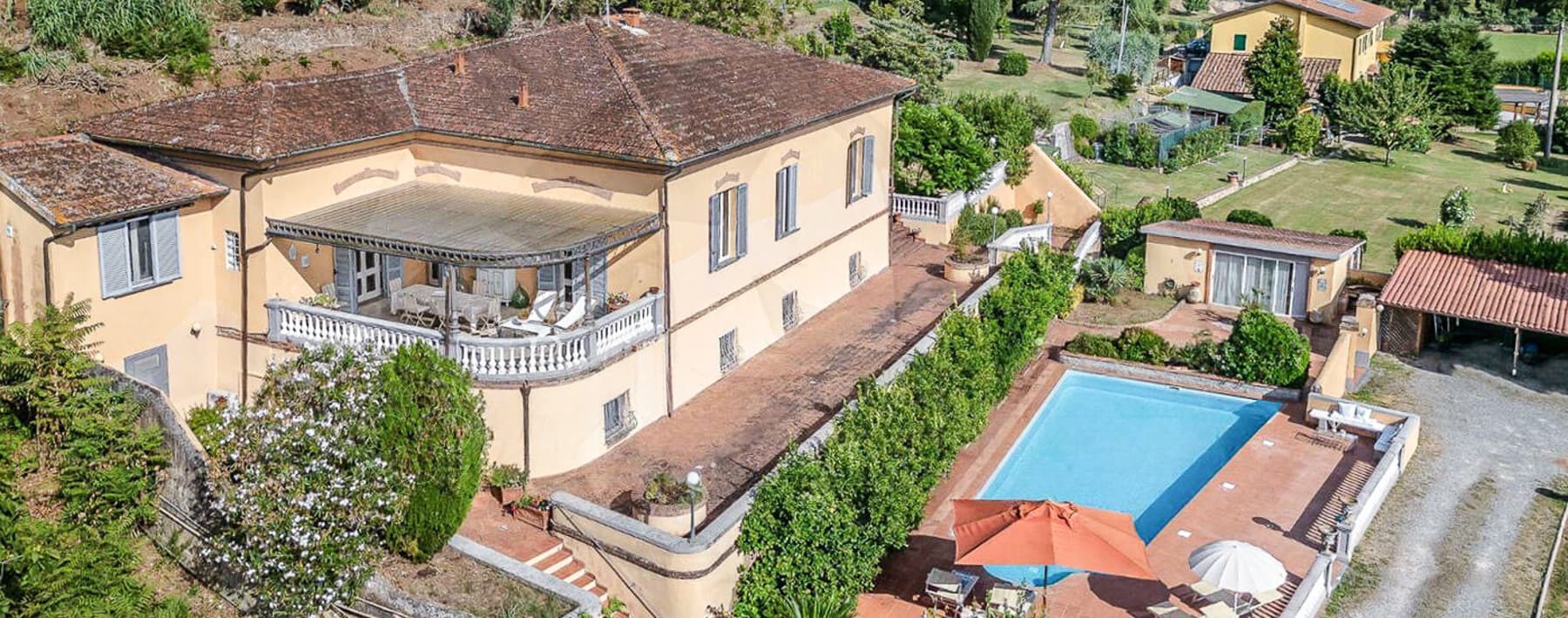 Prestigious Villa with Pool in San Giuliano Terme, Tuscany