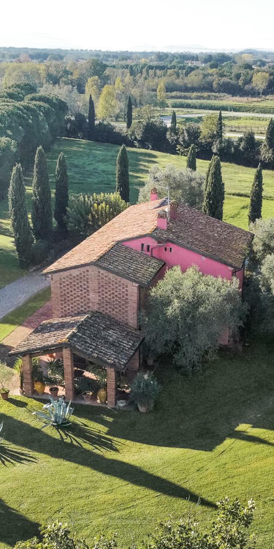 Casale toscano con parco privato ad Altopascio