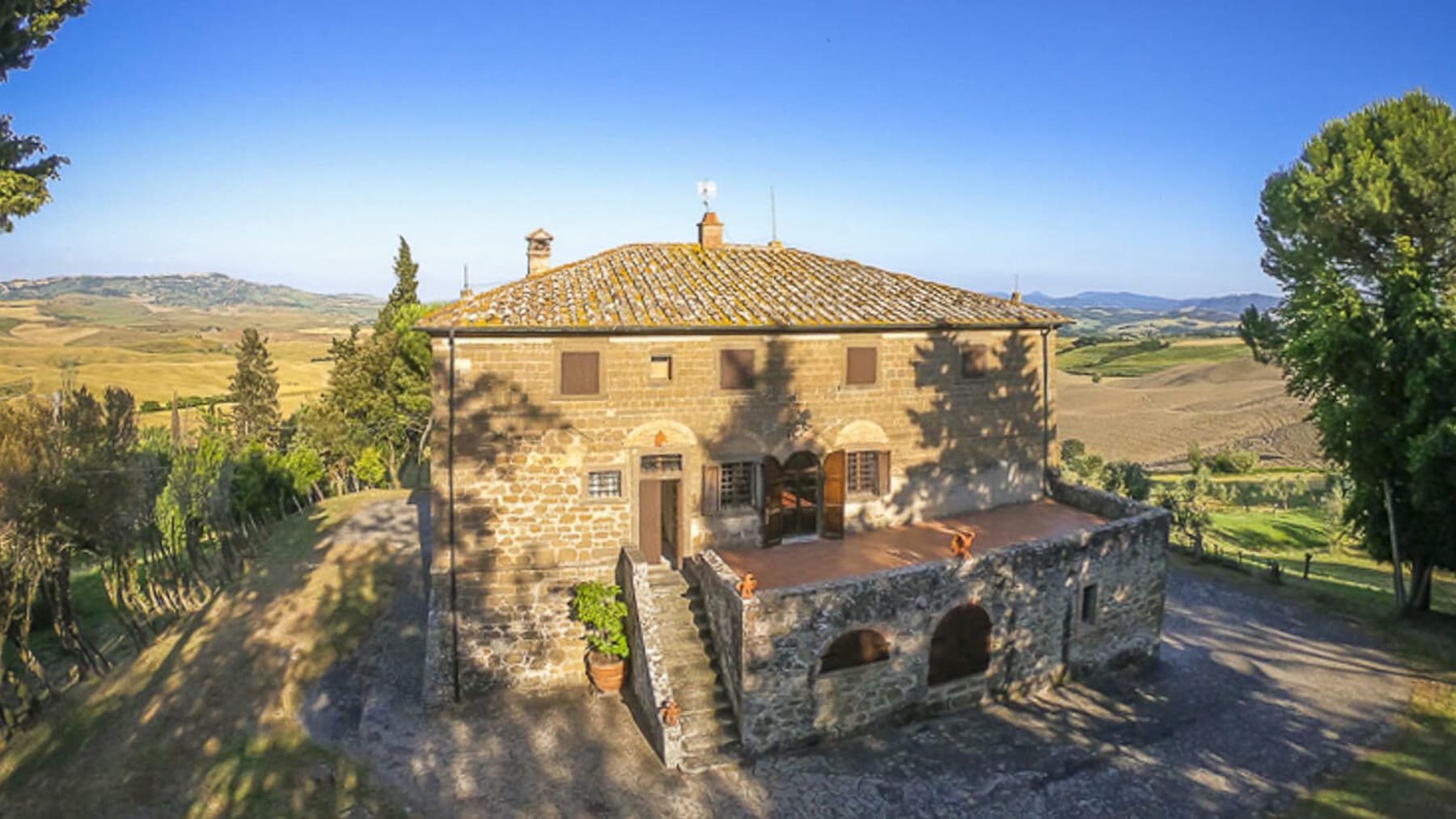 Historic Villa with Panoramic Views in Tuscany