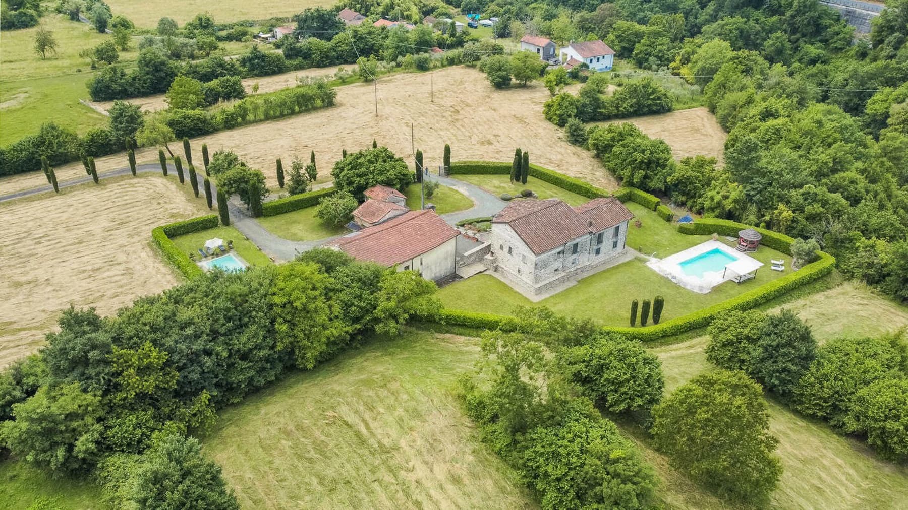Villa esclusiva tra le colline toscane di Baccana
